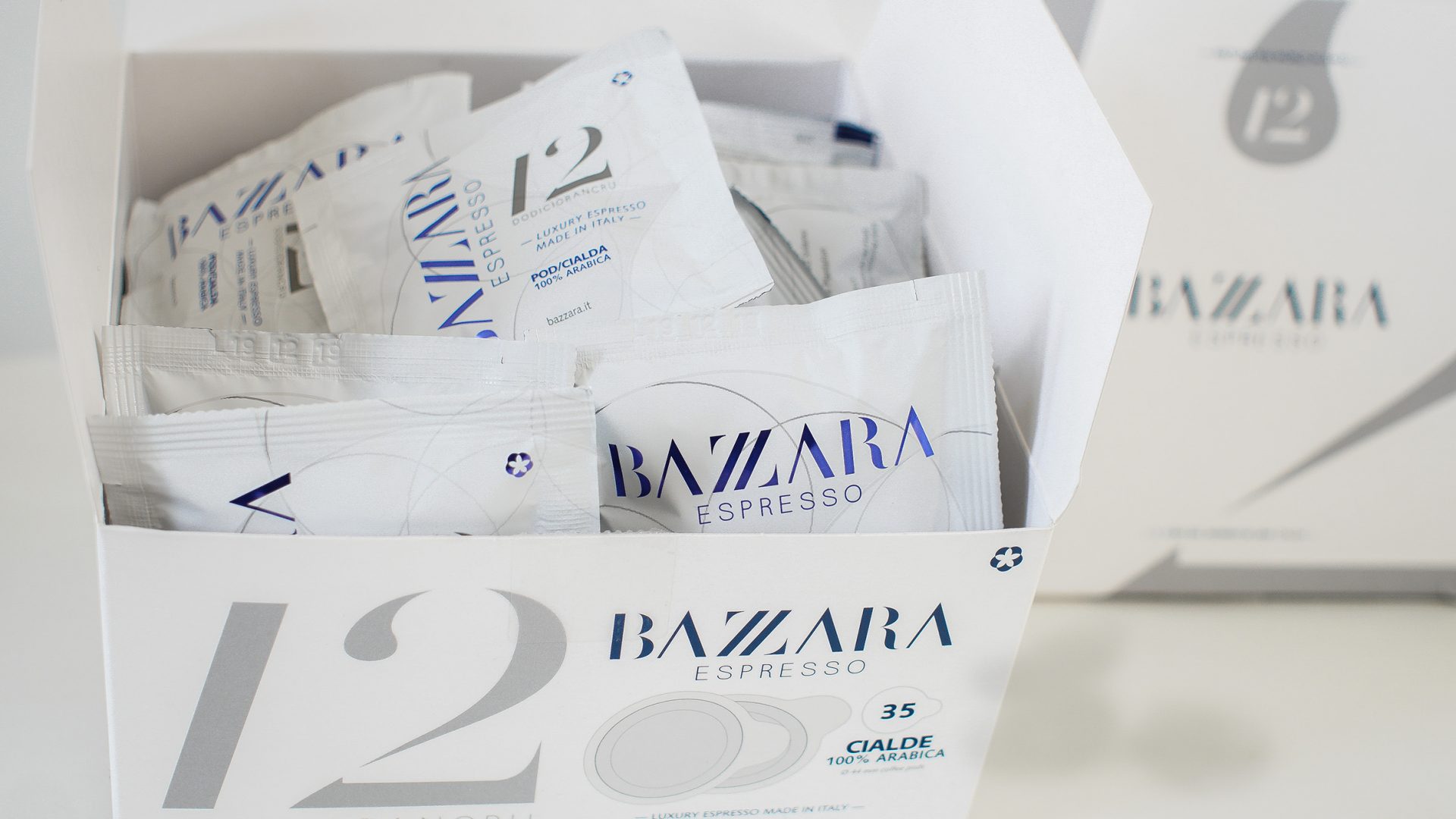 Bazzara presents their DODICIGRANCRU blend in pods and capsules at Sigep