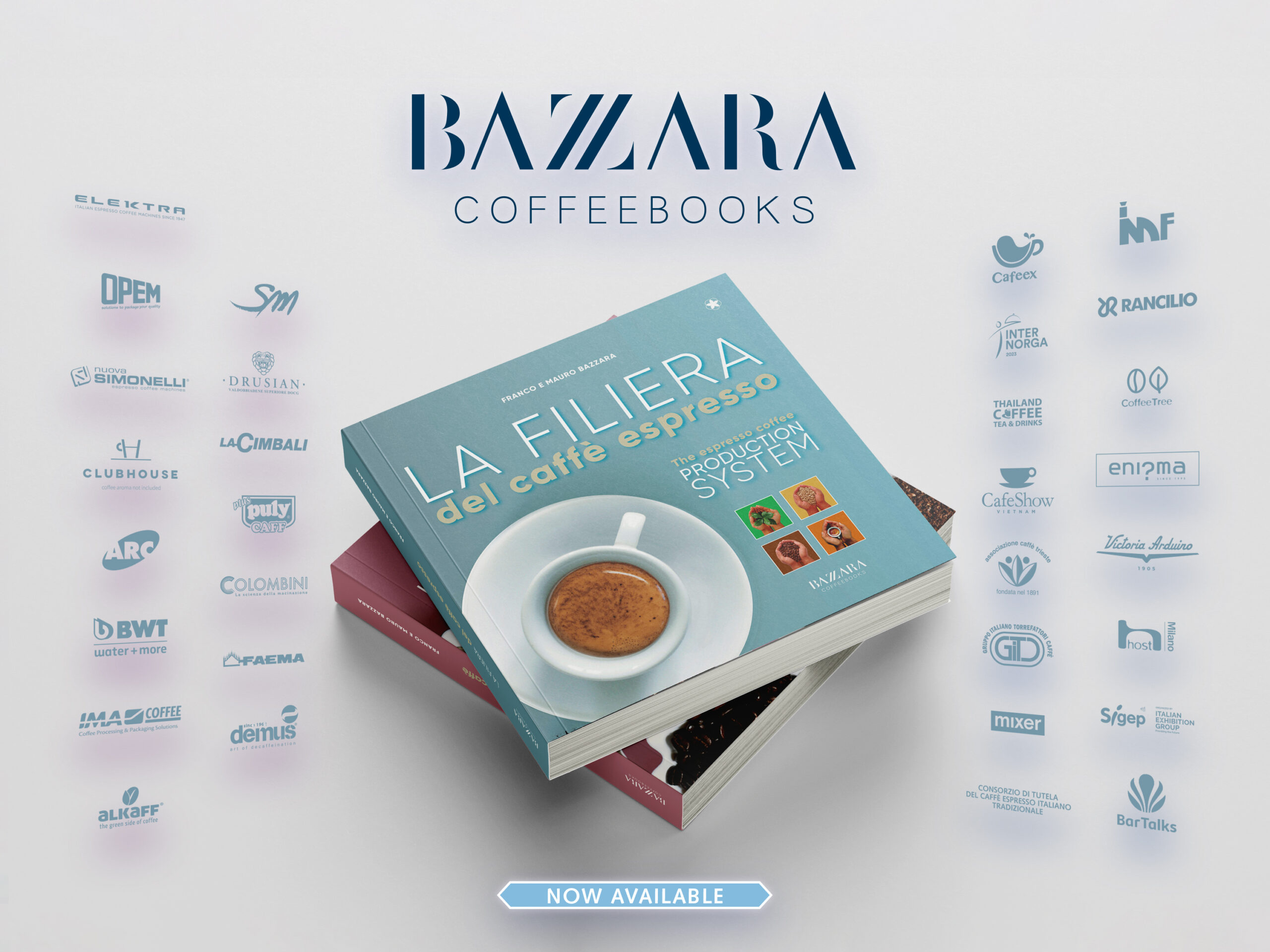 Bazzara Coffeebooks ora disponibili - Bazzara Caffè